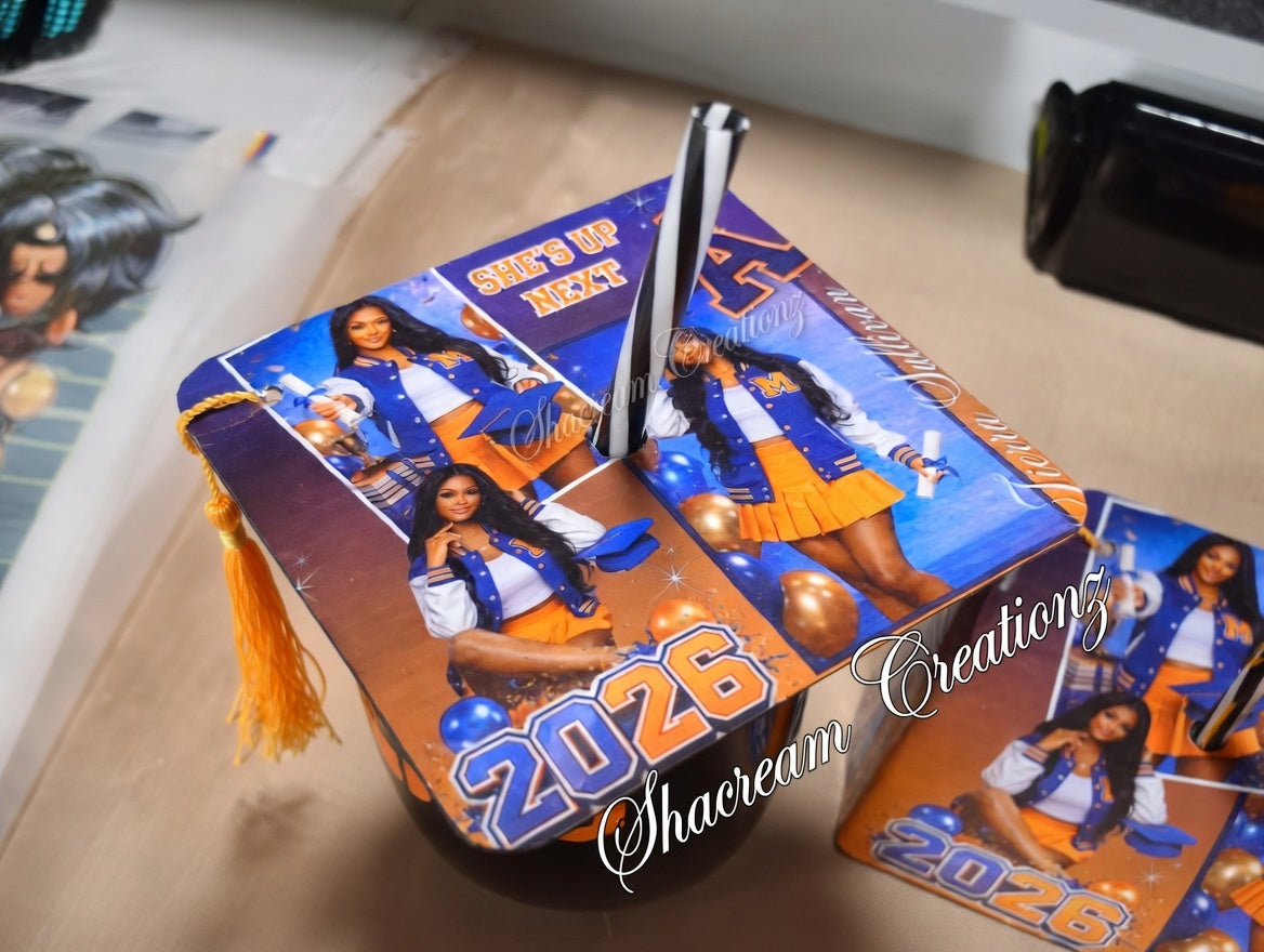 Graduation custom Hat Cup