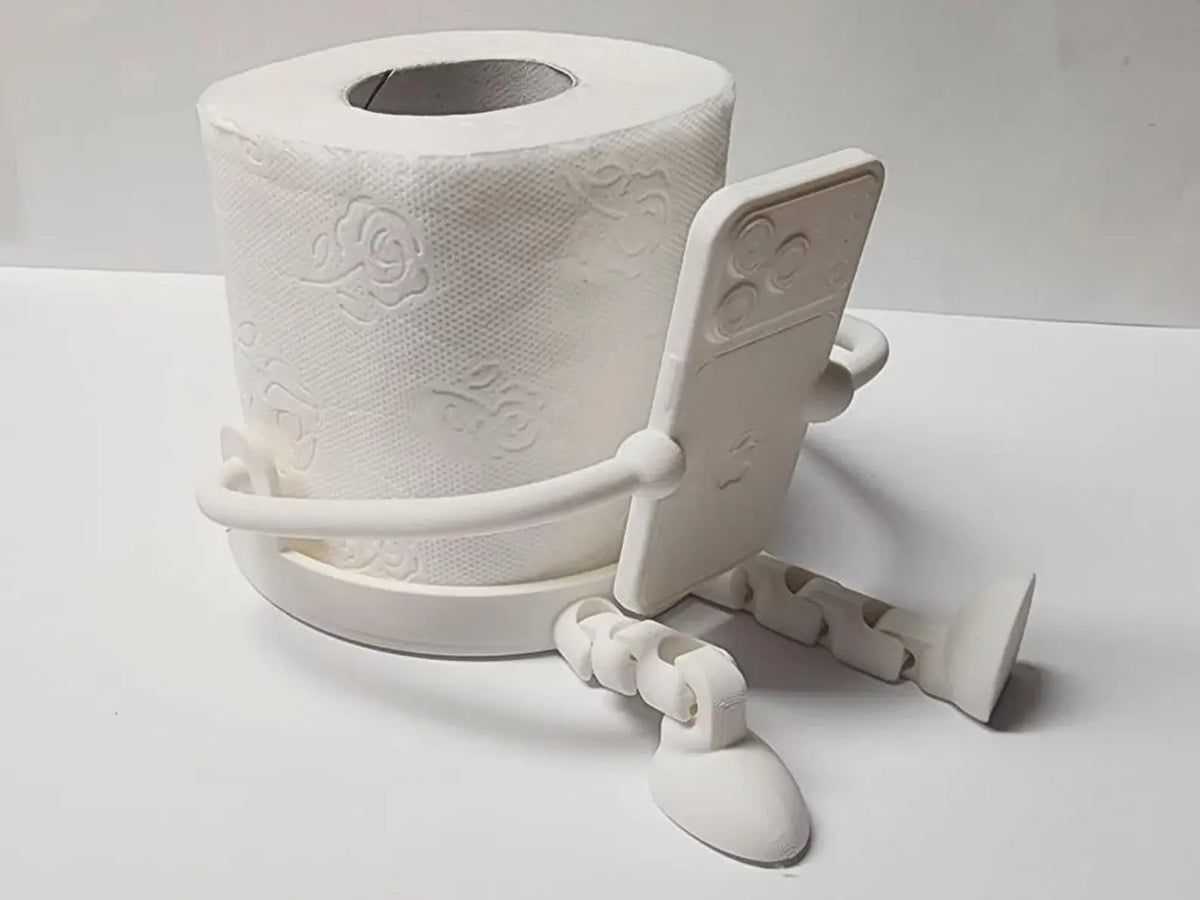 Cell phone Buddy Toilet Paper Holder