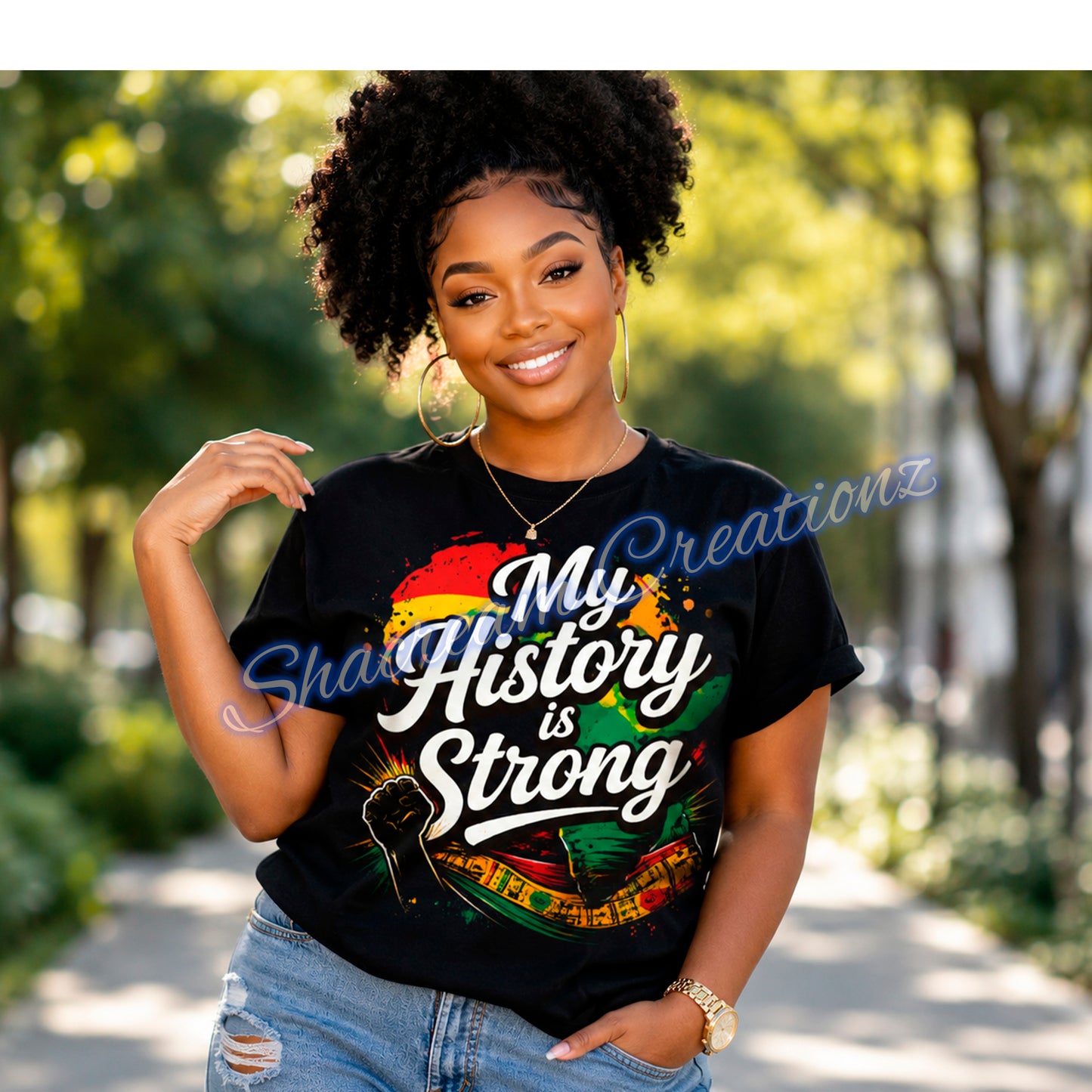 Juneteenth Day DTF- My history is strong