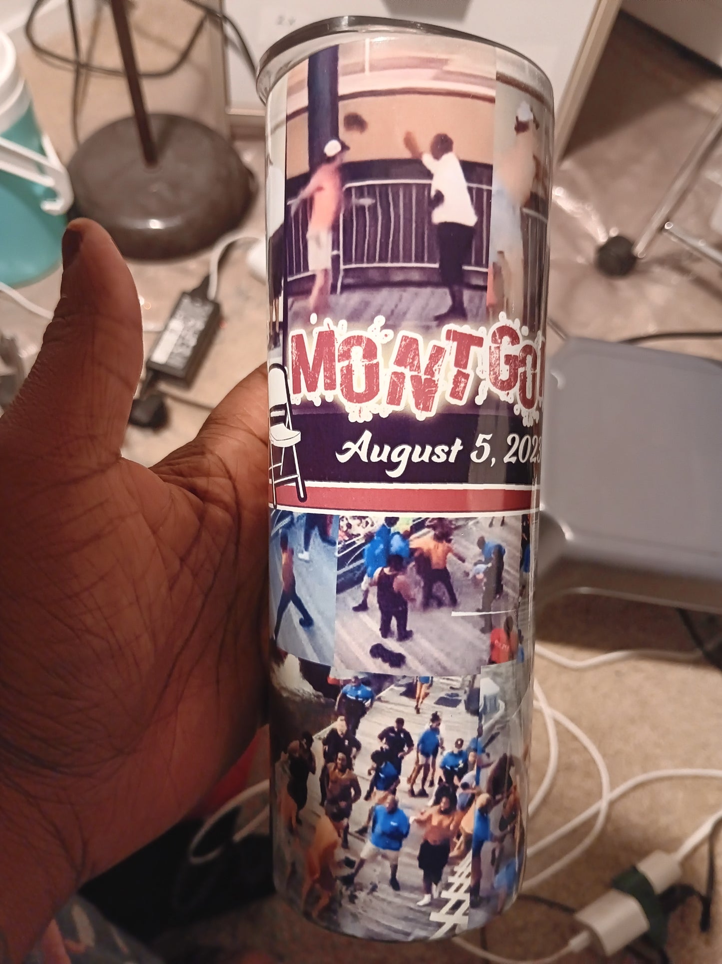 Montgomery brawl tumbler