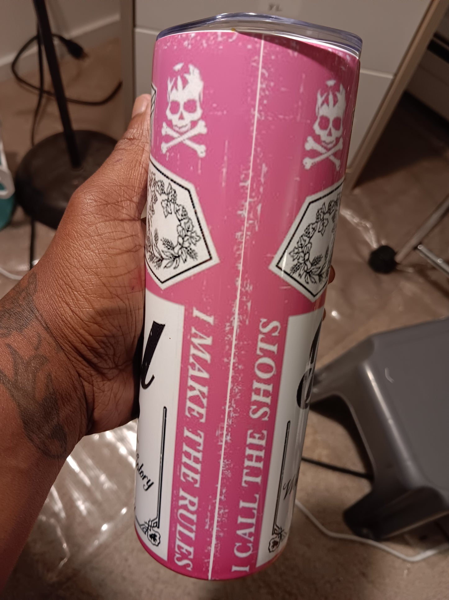 Beautiful Disaster tumbler