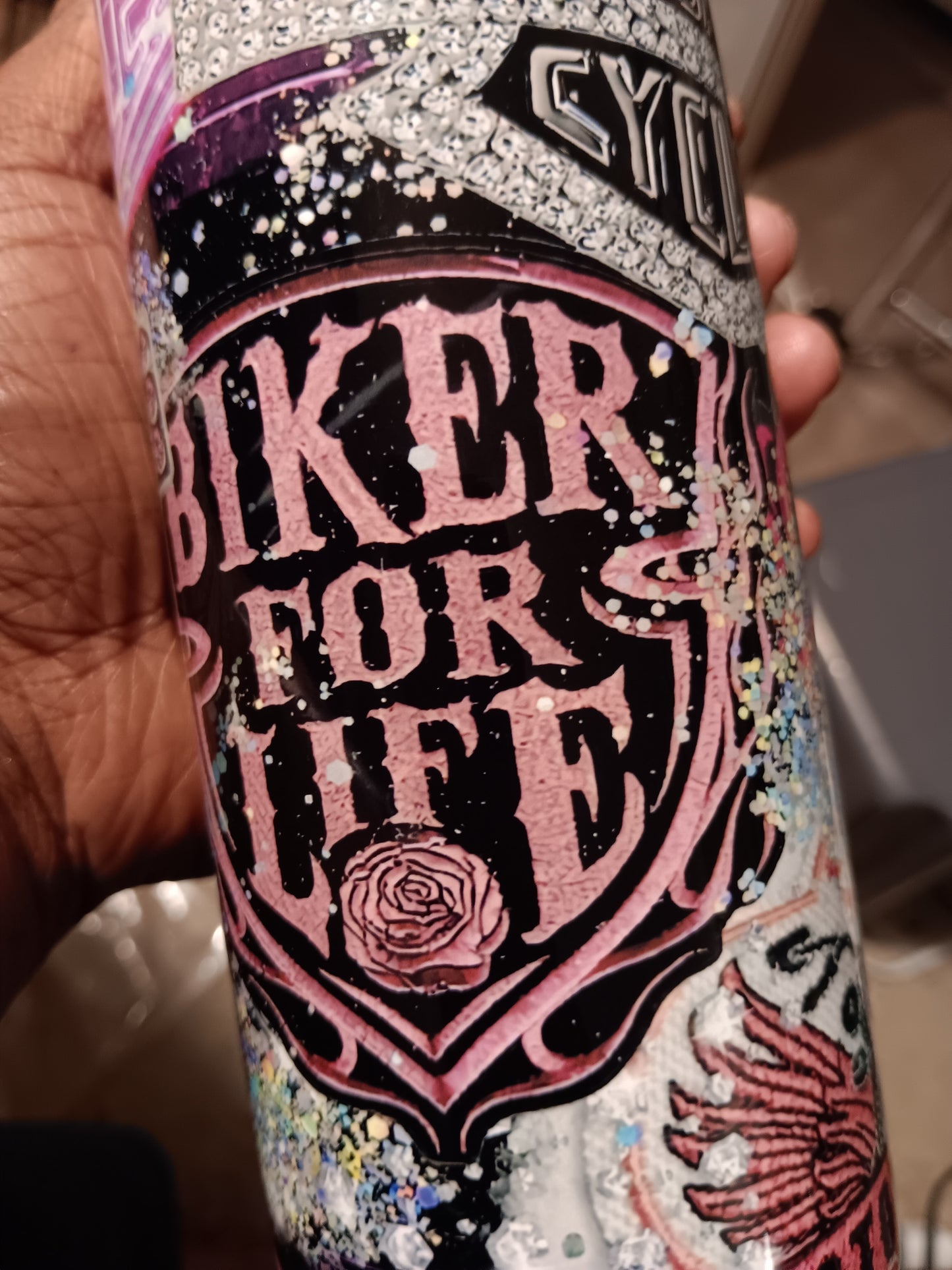 HARLEY DAVIDSON BIKER PINK