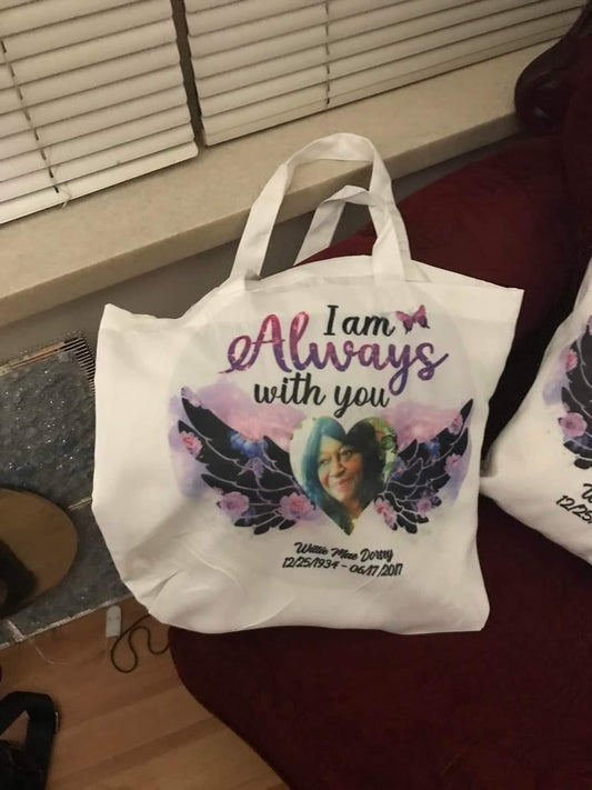 Memorial Angel Wing Tote bag