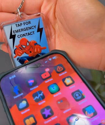 Emergency  NFC Keychains