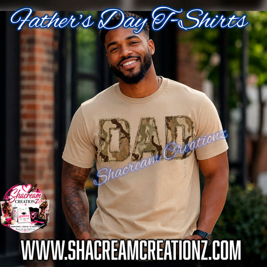 Camo Dad Shirt