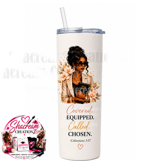Covered Equipped Tumbler