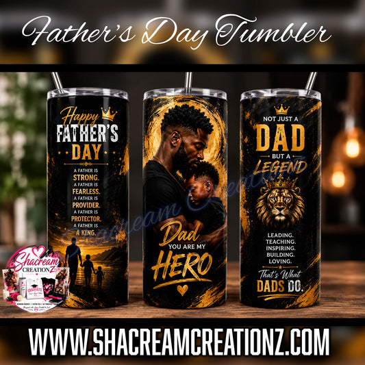 fathers day tumbler