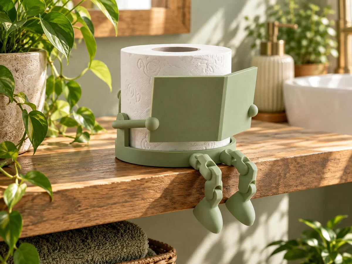 Reading Buddy Toilet Paper Holder